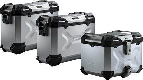 SW-MOTECH Adventure Luggage System - Silver - Honda Transalp '24 ADV.01.070.75000/S