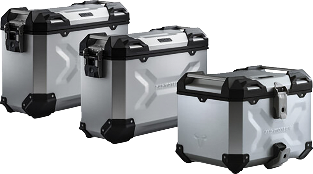 SW-MOTECH Adventure Luggage System - Silver - Triumph Tiger 800 '10-'19 ADV.11.748.75001/S