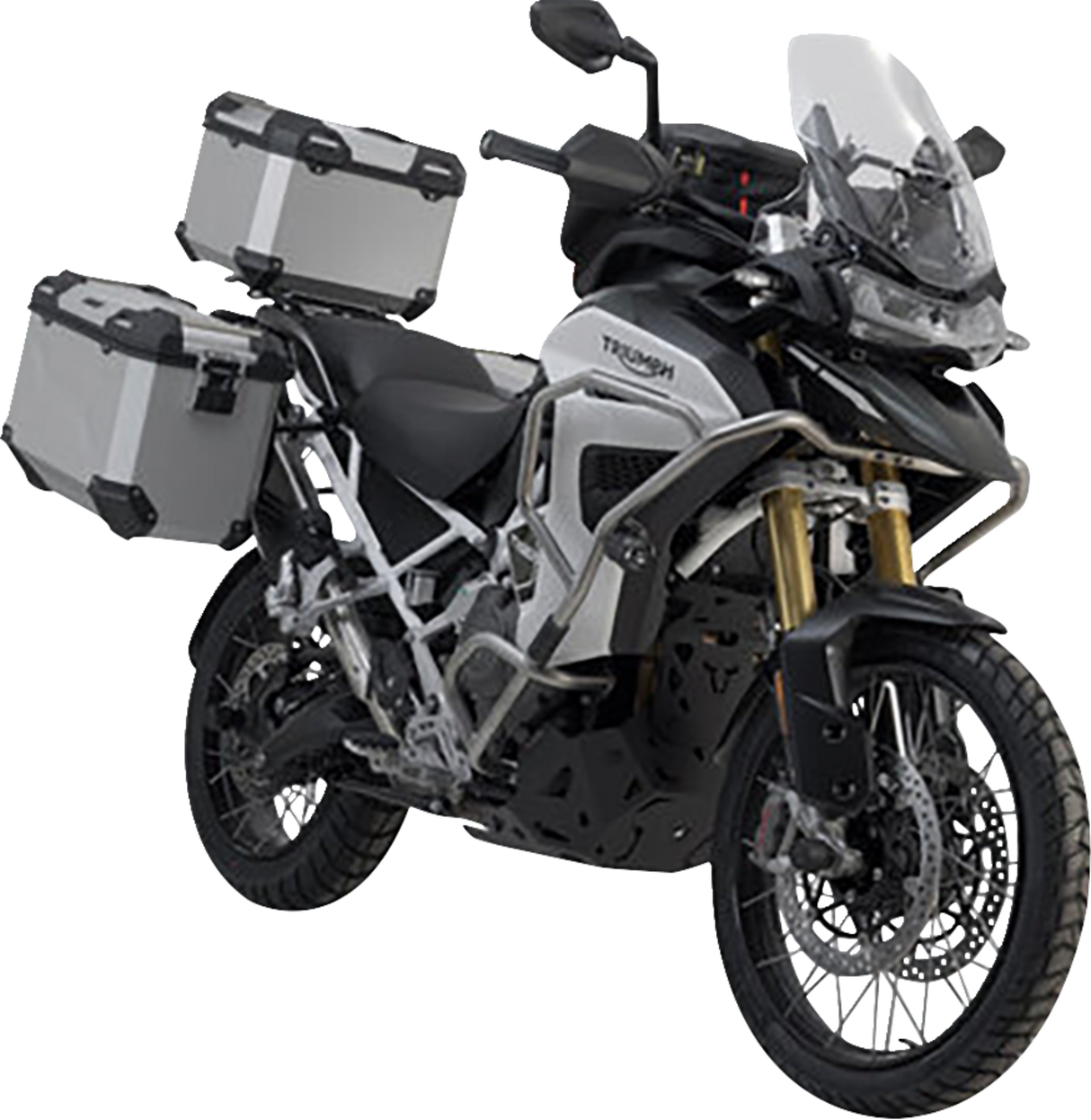 SW-MOTECH Adventure Luggage System - Silver - Triumph Tiger 1200 '22-'23 ADV.11.905.75102/S