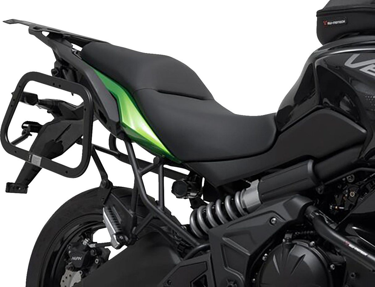 SW-MOTECH TRAX ADV Aluminum Case System - Silver - Kawasaki Versys 650 '14-'24 KFT.08.518.70000/S