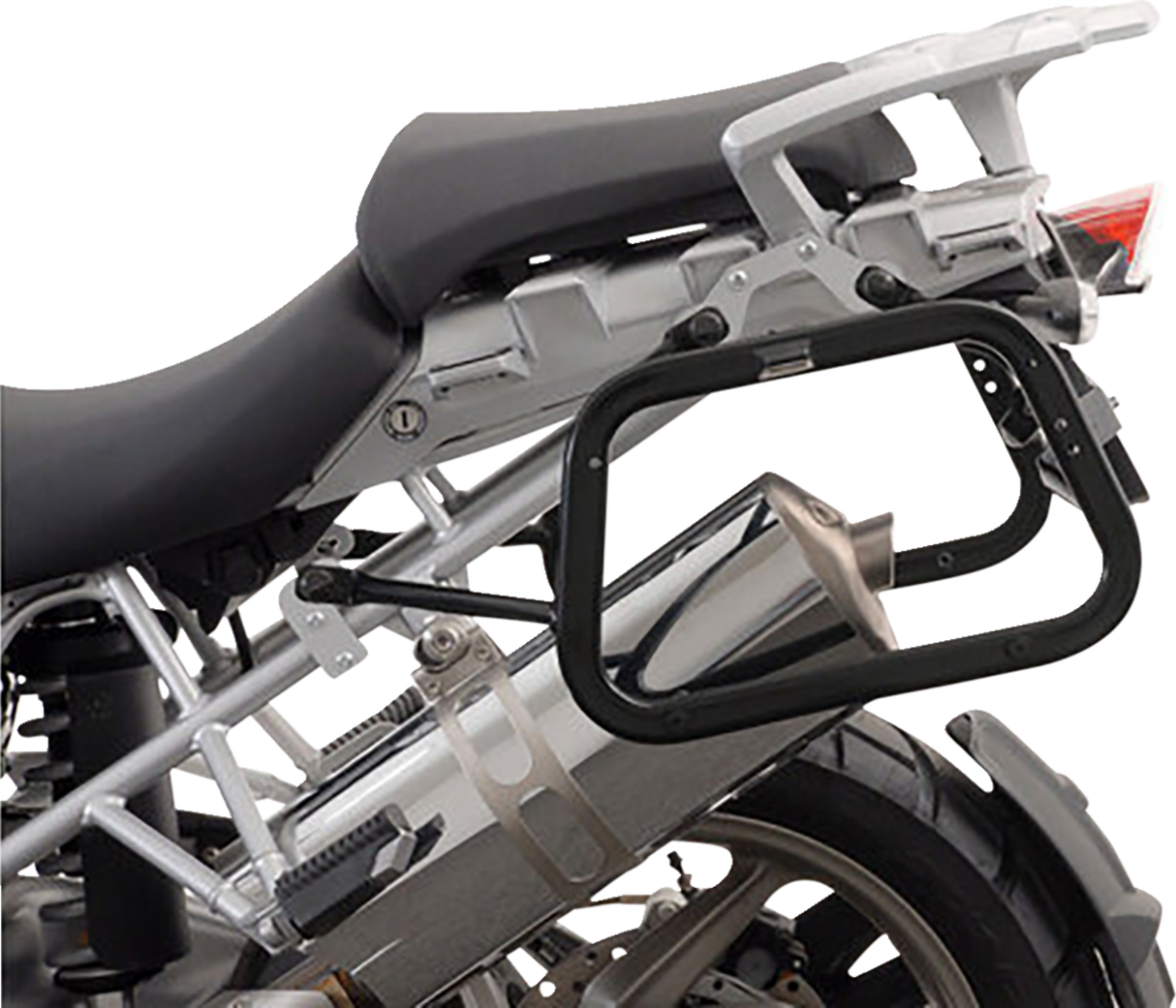 SW-MOTECH TRAX ADV Aluminum Case System - Silver - BMW R 1200 '04-'13 KFT.07.311.70000/S