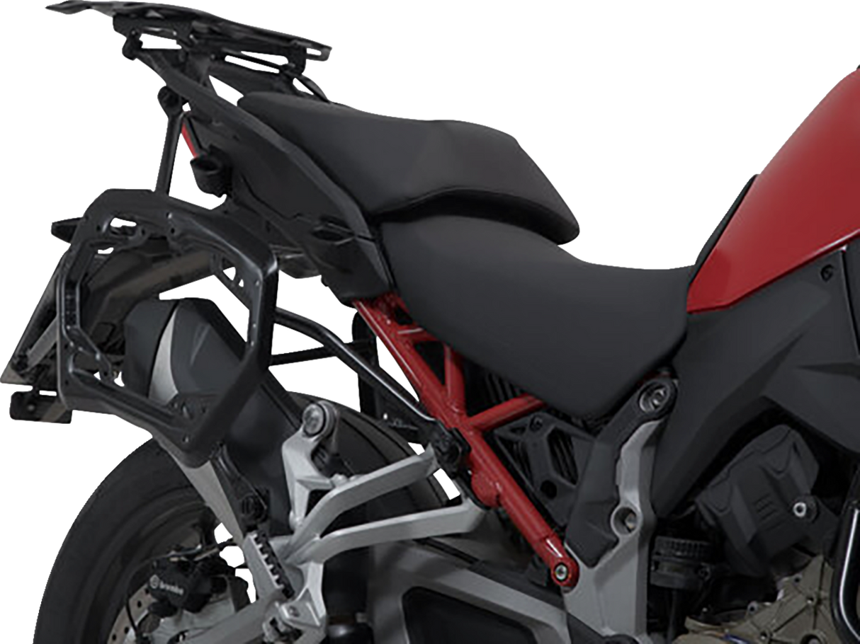 SW-MOTECH TRAX ADV Aluminum Case System - Silver - BMW R 1200 '04-'13 KFT.07.311.70000/S