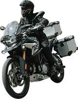 SW-MOTECH TRAX ADV Aluminum Case System - Silver - Honda Africa Twin '16-'17 KFT.01.622.70001/S