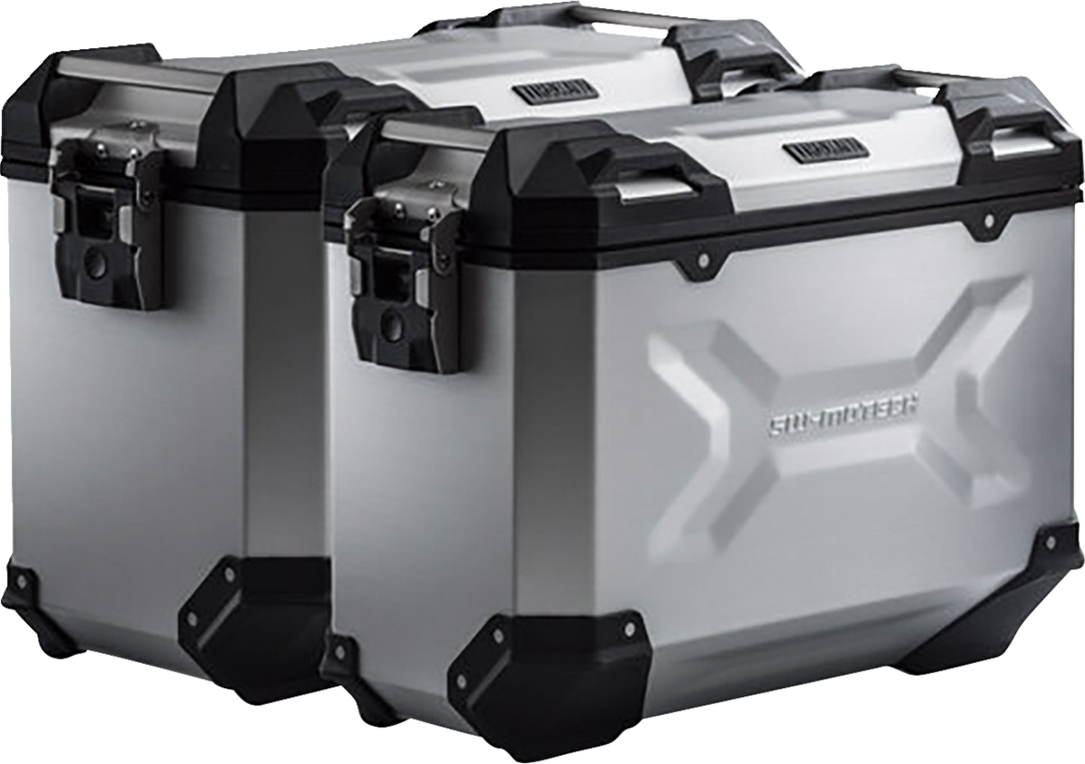 SW-MOTECH TRAX ADV Aluminum Case System - Silver - Triumph Tiger 1200 '22-'24 KFT.11.905.70002/S