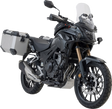 SW-MOTECH TRAX ADV Aluminum Case System - Silver - Honda CB/CBR/NX 500 '13-'24 KFT.01.400.70101/S