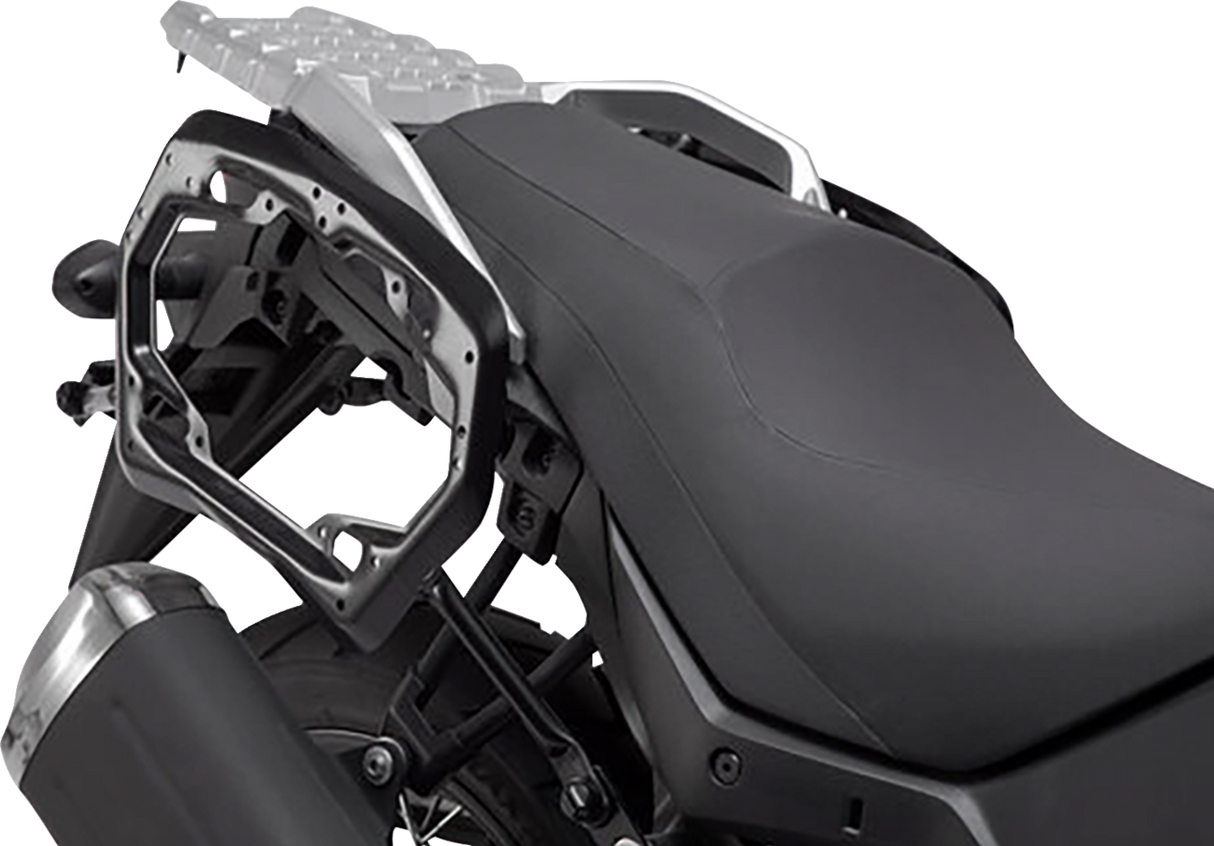 SW-MOTECH TRAX ADV Aluminum Case System - Silver - Suzuki V-Strom 650 '16-'24 KFT.05.876.70101/S