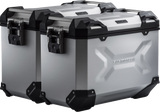 SW-MOTECH TRAX ADV Aluminum Case System - Silver - Honda CB/CBR/NX 500 '13-'24 KFT.01.400.70101/S