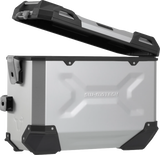 SW-MOTECH TRAX ADV Aluminum Case System - Silver - Kawasaki Versys 650 '14-'24 KFT.08.518.70100/S