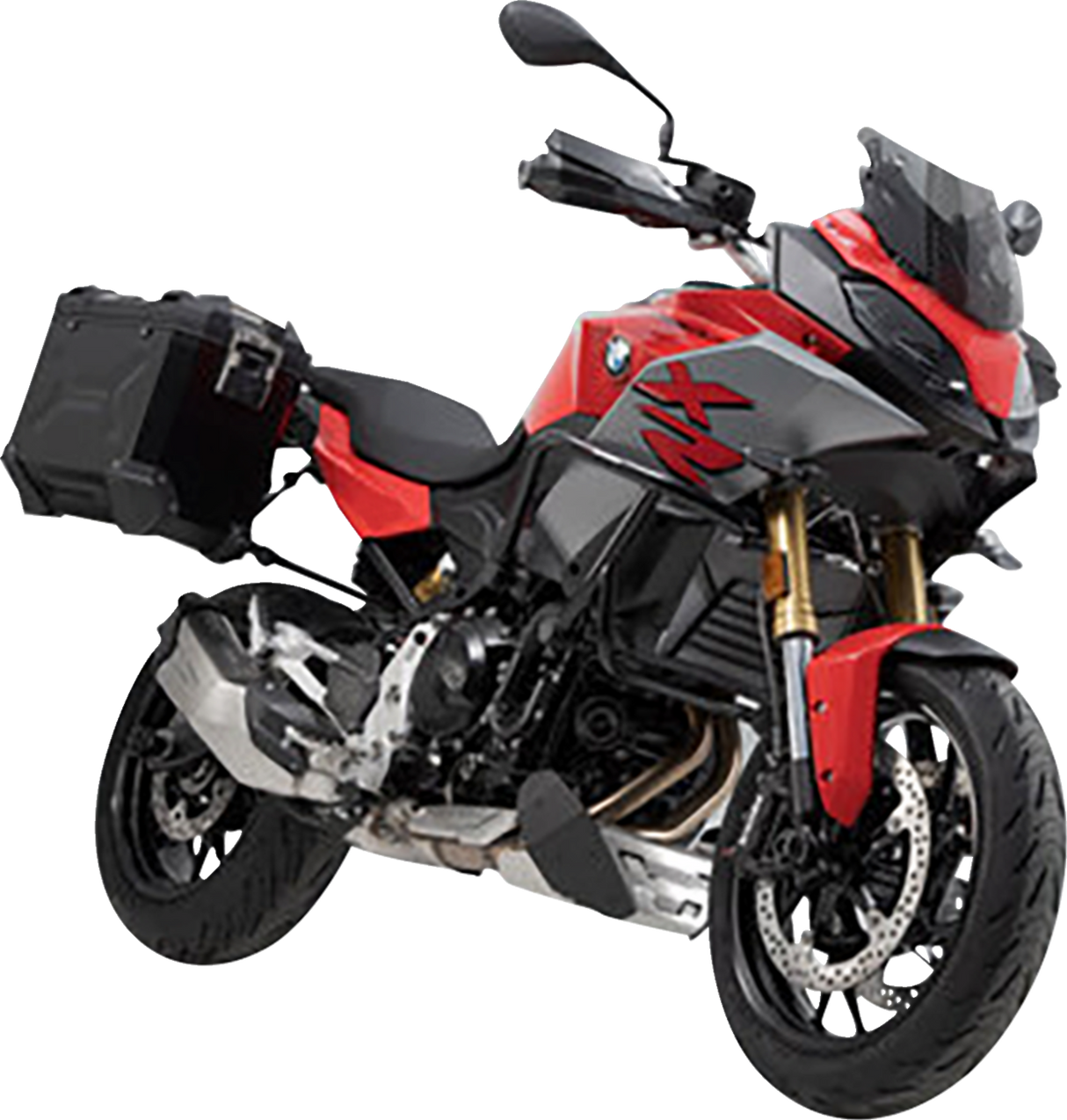 SW-MOTECH TRAX ADV Aluminum Case System - Black - BMW F 900 '20-'24 KFT.07.949.70100/B