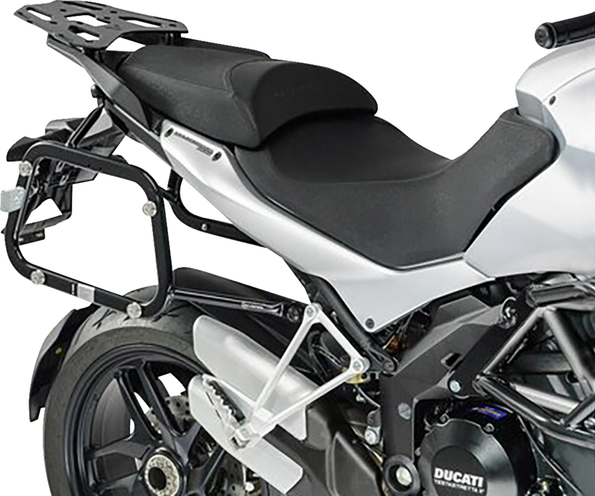 SW-MOTECH TRAX ADV Aluminum Case System - Silver - Ducati Multistrada 1200 '10-'14 KFT.22.140.70100/S