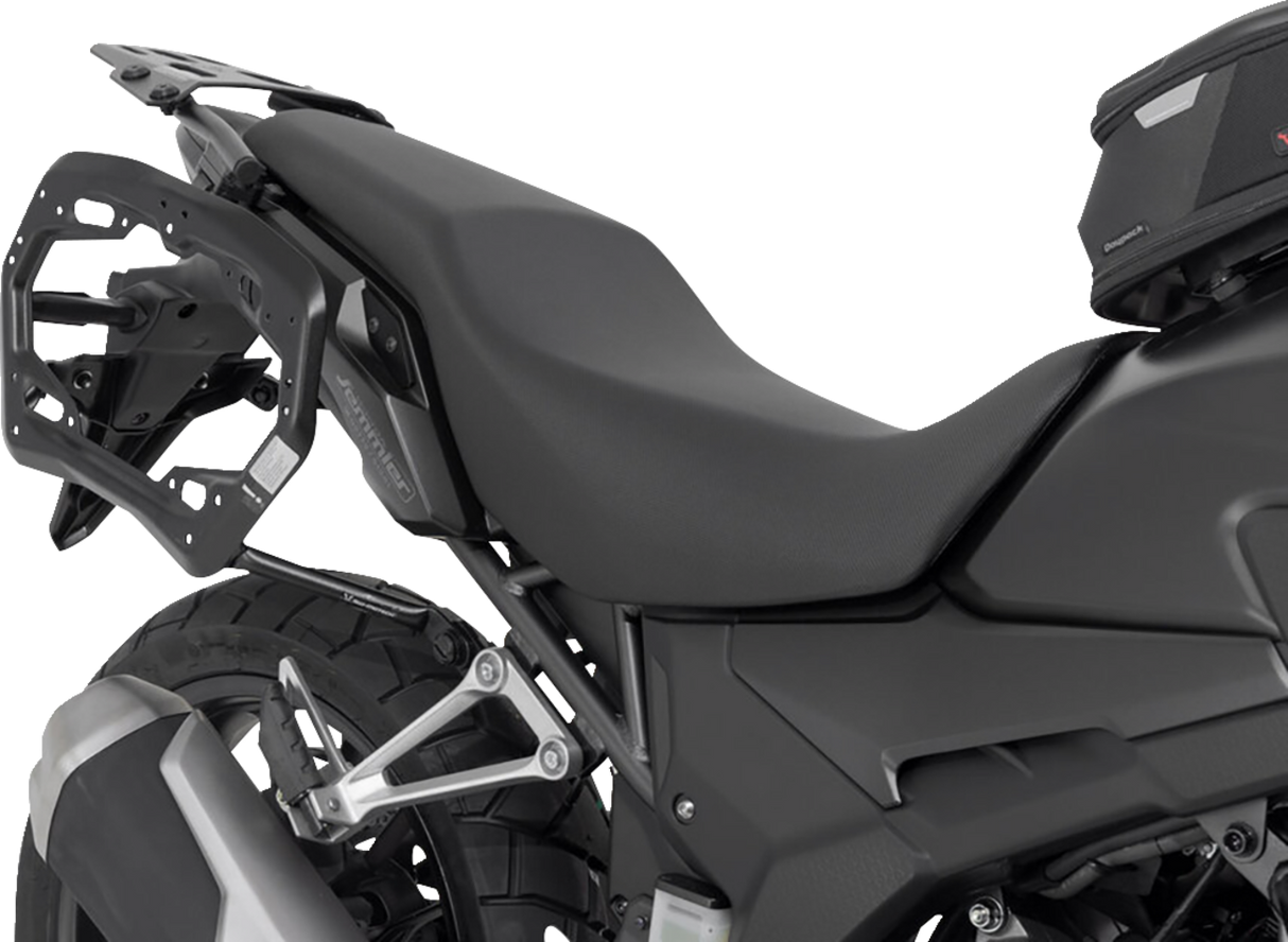 SW-MOTECH TRAX ADV Aluminum Case System - Silver - Honda CB/CBR/NX 500 '13-'24 KFT.01.400.70101/S