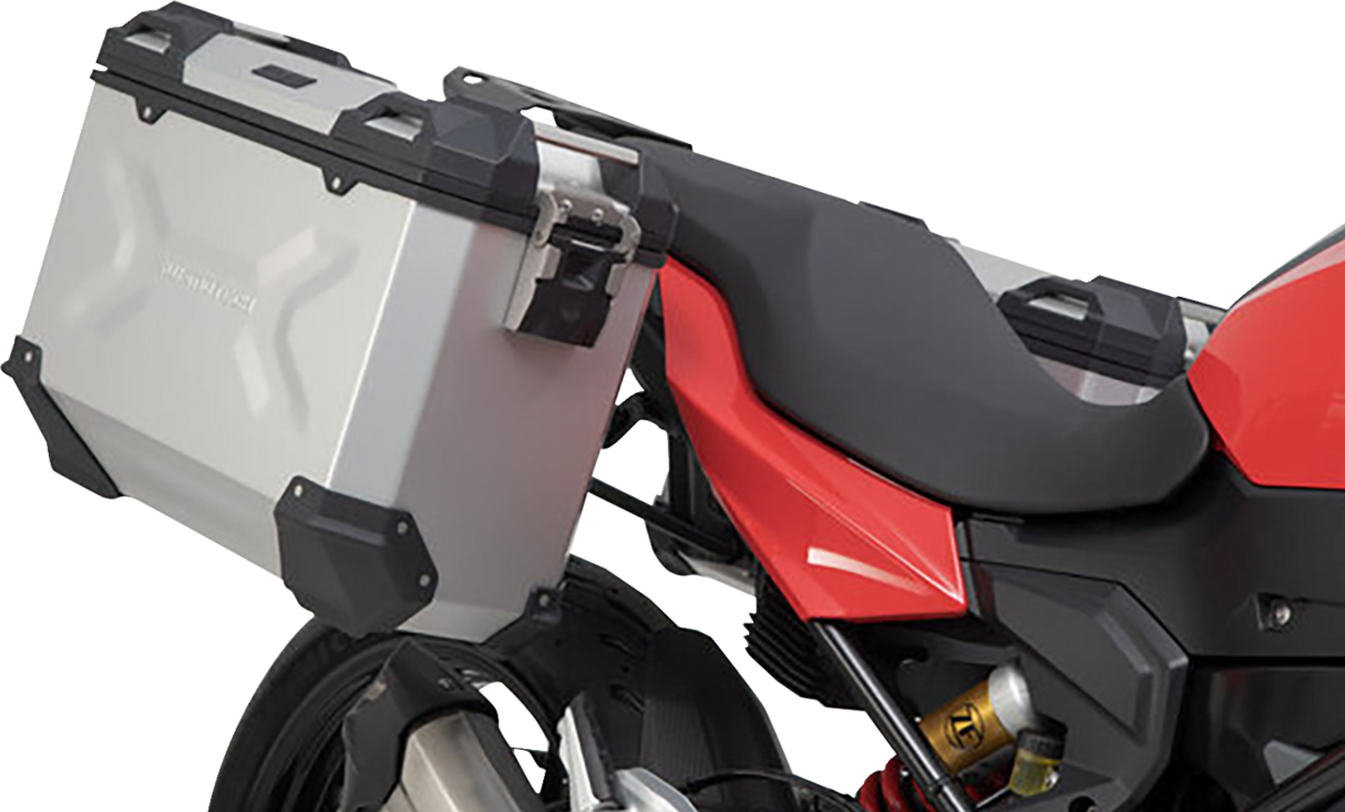 SW-MOTECH TRAX ADV Aluminum Case System - Silver - BMW F 900 '20-'24 KFT.07.949.70000/S