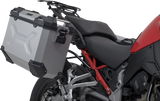 SW-MOTECH TRAX ADV Aluminum Case System - Silver - Ducati Multistrada V4 '21-'24 KFT.22.822.70200/S