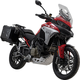 SW-MOTECH TRAX ADV Aluminum Case System - Black - Ducati Multistrada V4 '21-'24 KFT.22.822.70200/B