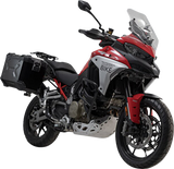 SW-MOTECH TRAX ADV Aluminum Case System - Black - Ducati Multistrada V4 '21-'24 KFT.22.822.70300/B