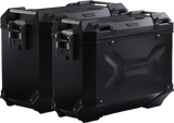 SW-MOTECH TRAX ADV Aluminum Case System - Black - Ducati DesertX '22-'24 KFT.22.995.70100/B