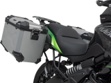SW-MOTECH TRAX ADV Aluminum Case System - Silver - Kawasaki Versys 650 '14-'24 KFT.08.518.70100/S