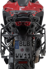 SW-MOTECH TRAX ADV Aluminum Case System - Black - Ducati Multistrada V4 '21-'24 KFT.22.822.70200/B