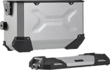 SW-MOTECH TRAX ADV Aluminum Case System - Silver - Ducati Multistrada V4 '21-'24 KFT.22.822.70300/S