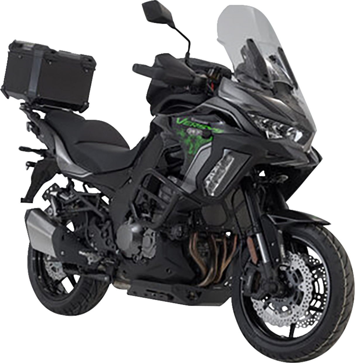 SW-MOTECH TRAX ADV Top Case System - Black - Kawasaki Versys 1000 '11-'23 GPT.08.368.70000/B