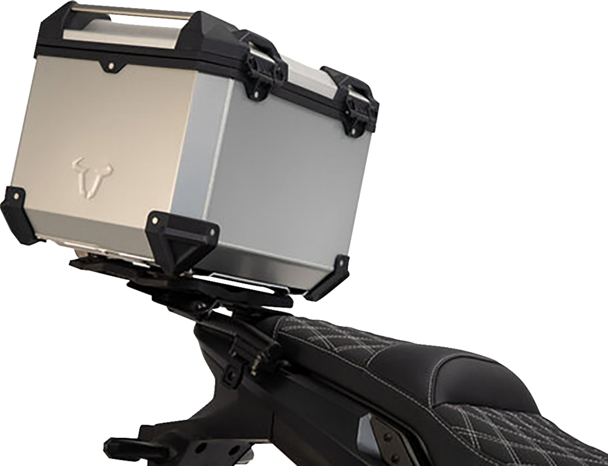 SW-MOTECH TRAX ADV Top Case System - Silver - Honda CB500/CBR500/NX500 '13-'24 GPT.01.373.70000/S