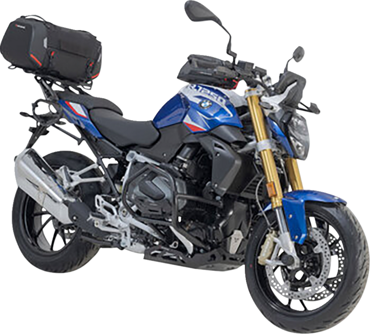 SW-MOTECH Rackpack Tail Bag System - Black - BMW R1200/R1250 '14-'24 GPT.07.573.30000
