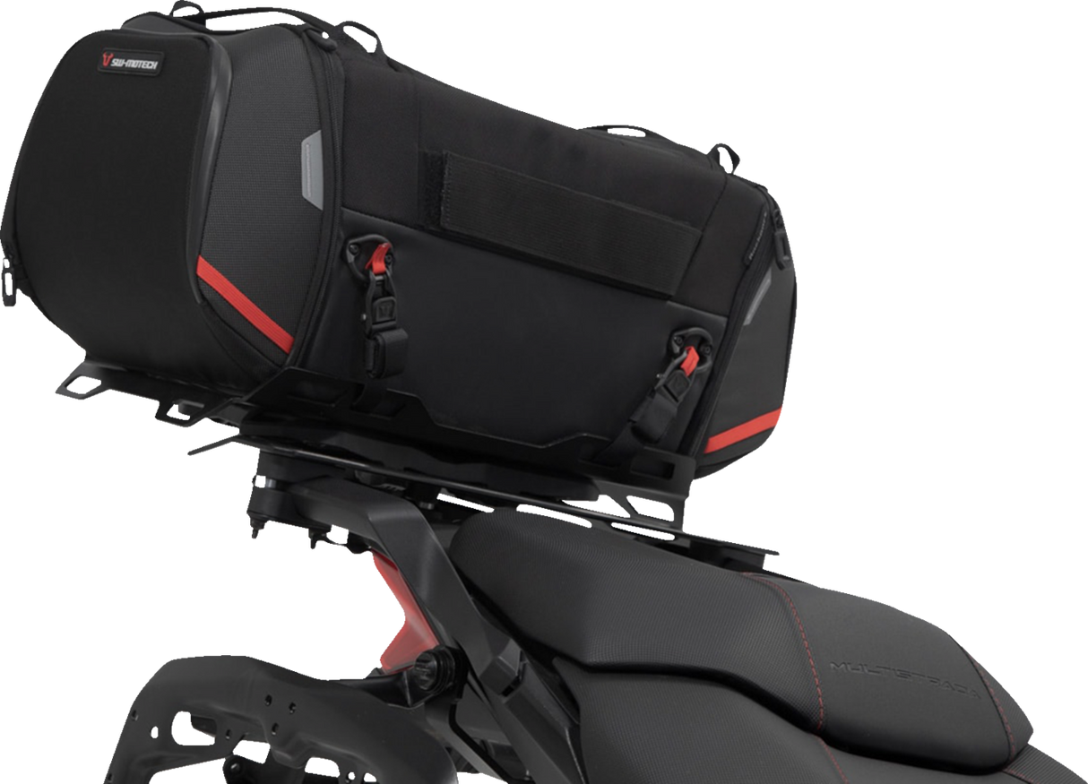 SW-MOTECH Rackpack Tail Bag System - Black - Ducati Multistrada 950/1200/1260/V2 '16-'24 GPT.22.892.30000