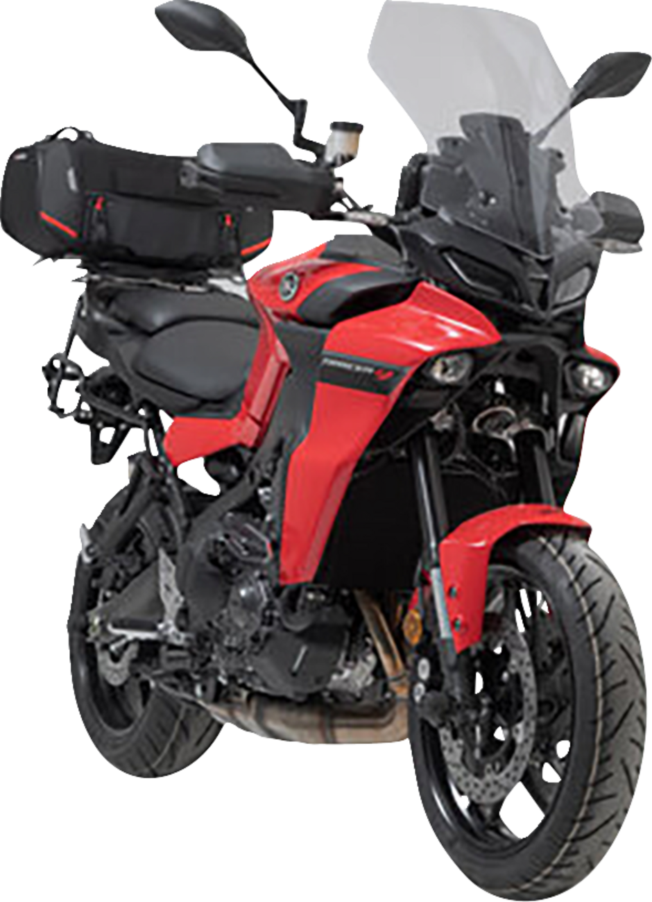 SW-MOTECH Rackpack Tail Bag System - Black - Yamaha Tracer '20-'24 GPT.06.921.30000