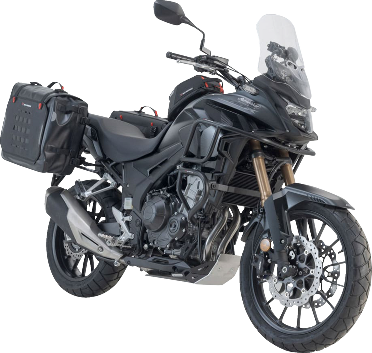 SW-MOTECH SysBag Side Bag System - Black - Honda CB500/CBR500 '13-'23 BC.SYS.01.400.21000B