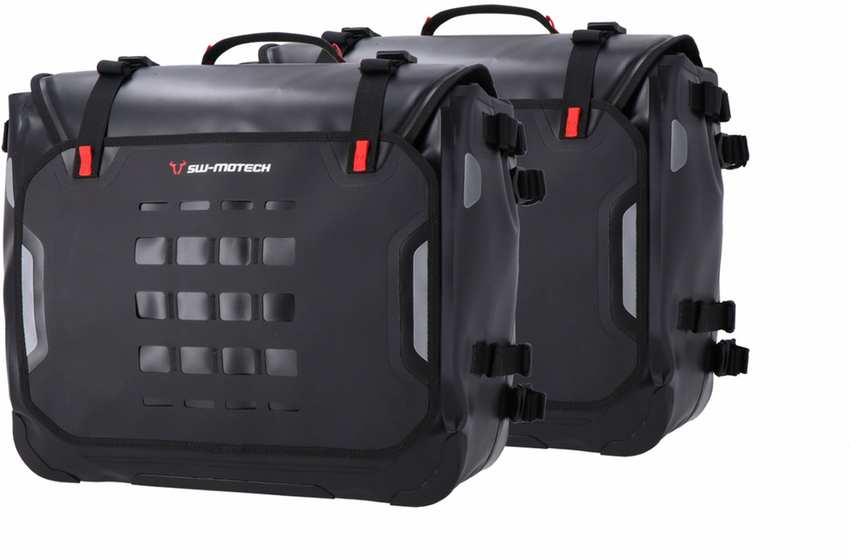 SW-MOTECH SysBag Side Bag System - Black - Triumph Tiger 1200 GT/Rally '22-'24 BC.SYS.11.905.21002B