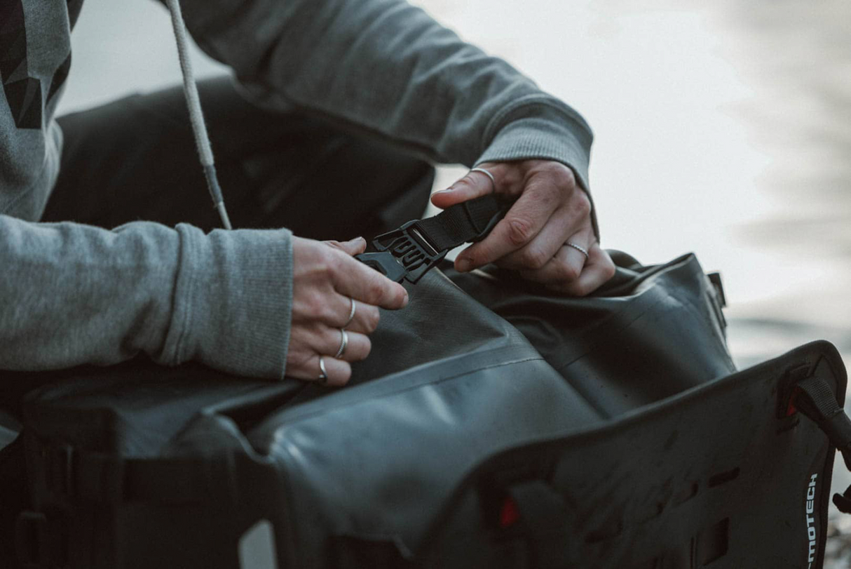 SW-MOTECH SysBag Side Bag System - Black - Yamaha Tracer 9 GT '21-'24 BC.SYS.06.921.21000B
