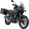 SW-MOTECH TRAX ADV Aluminum Case System - Black - Honda CB/CBR/NX 500 '13-'24 KFT.01.400.70001/B