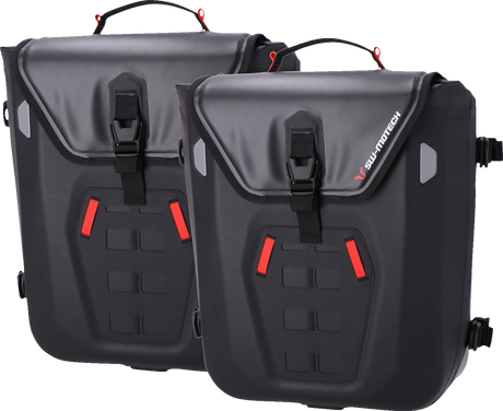 SW-MOTECH SysBag Side Bag System - Black - Triumph T100/T120 '16-'24 BC.SYS.11.743.31000B