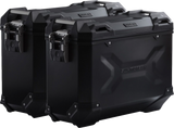 SW-MOTECH TRAX ADV Aluminum Case System - Black - BMW R 1300 GS '24 KFT.07.975.70000/B