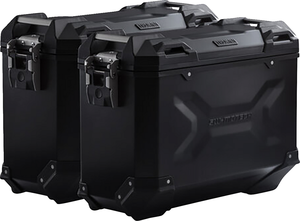 SW-MOTECH TRAX ADV Aluminum Case System - Black - Ducati Multistrada 1200 '10-'14 KFT.22.140.70000/B