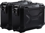 SW-MOTECH TRAX ADV Aluminum Case System - Black - Ducati Multistrada 1200 '10-'14 KFT.22.140.70000/B
