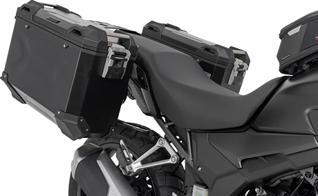 SW-MOTECH TRAX ADV Aluminum Case System - Black - Honda CB/CBR/NX 500 '13-'24 KFT.01.400.70001/B