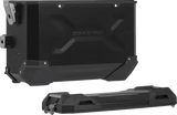 SW-MOTECH TRAX ADV Aluminum Case System - Black - BMW R 1200/1250 R '14-'24 KFT.07.573.70000/B