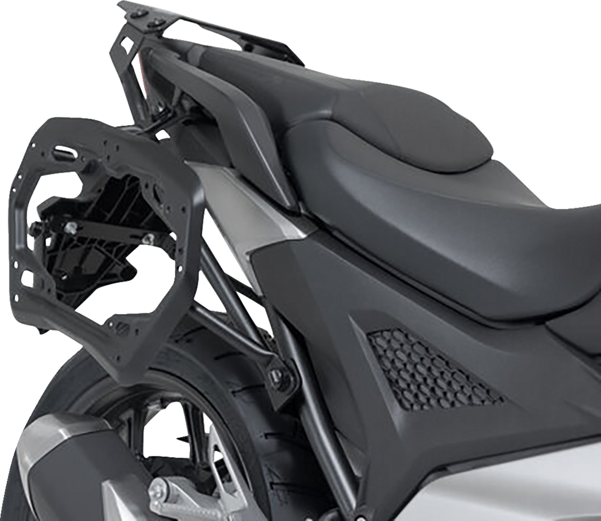 SW-MOTECH TRAX ADV Aluminum Case System - Black - Honda NC750X '20-'24 KFT.01.841.70000/B