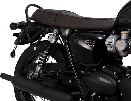 SW-MOTECH SysBag Side Bag System - Black - Triumph T100/T120 '16-'24 BC.SYS.11.743.31000B
