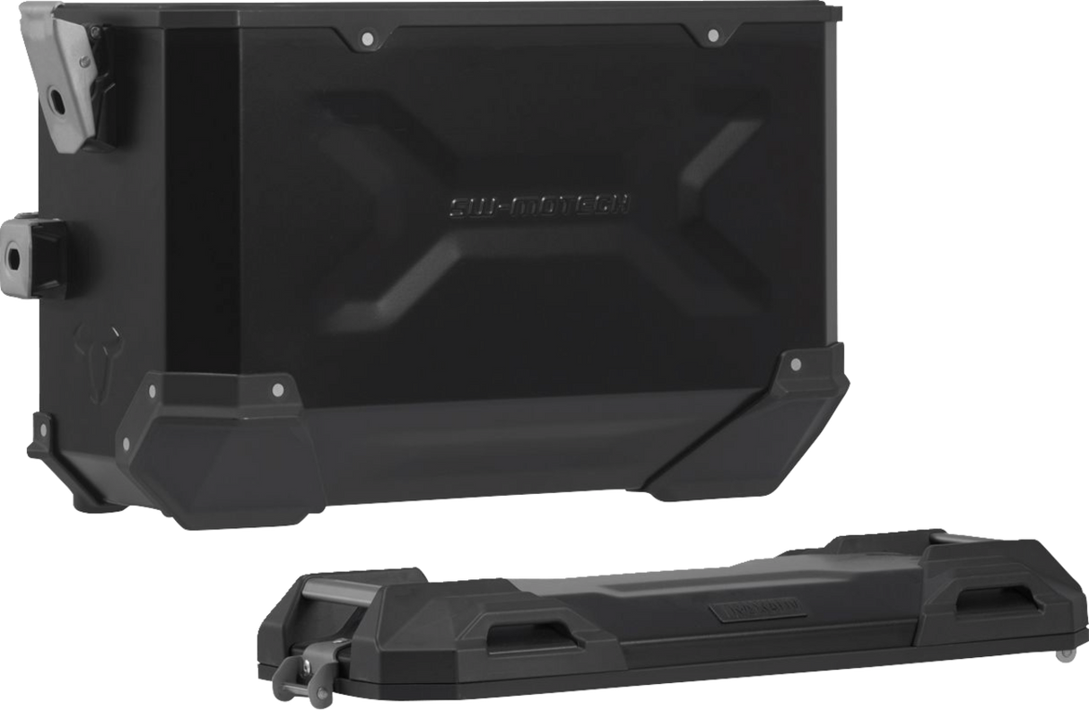 SW-MOTECH TRAX ADV Aluminum Case System - Black - BMW R 1300 GS '24 KFT.07.975.70000/B