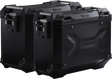 SW-MOTECH TRAX ADV Aluminum Case System - Black - BMW F 750/800/850/900 GS '18-'24 KFT.07.897.70000/B