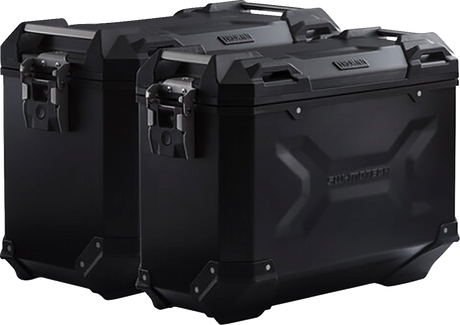 SW-MOTECH TRAX ADV Aluminum Case System - Black - BMW F 750/800/850/900 GS '18-'24 KFT.07.897.70000/B