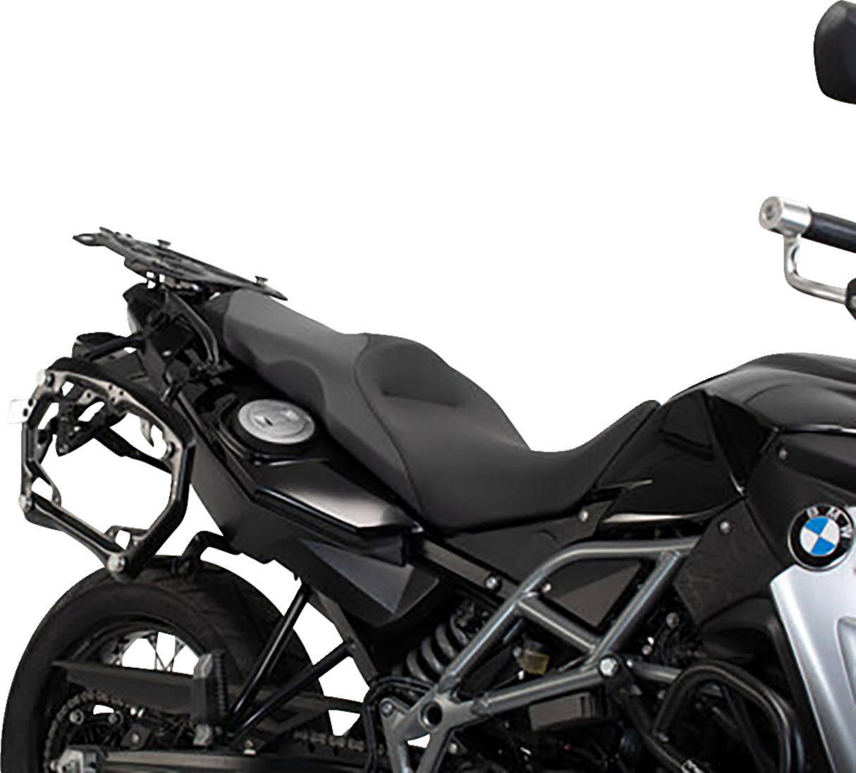 SW-MOTECH TRAX ADV Aluminum Case System - Black - BMW F 650/700/800 GS '08-'18 KFT.07.559.70001/B