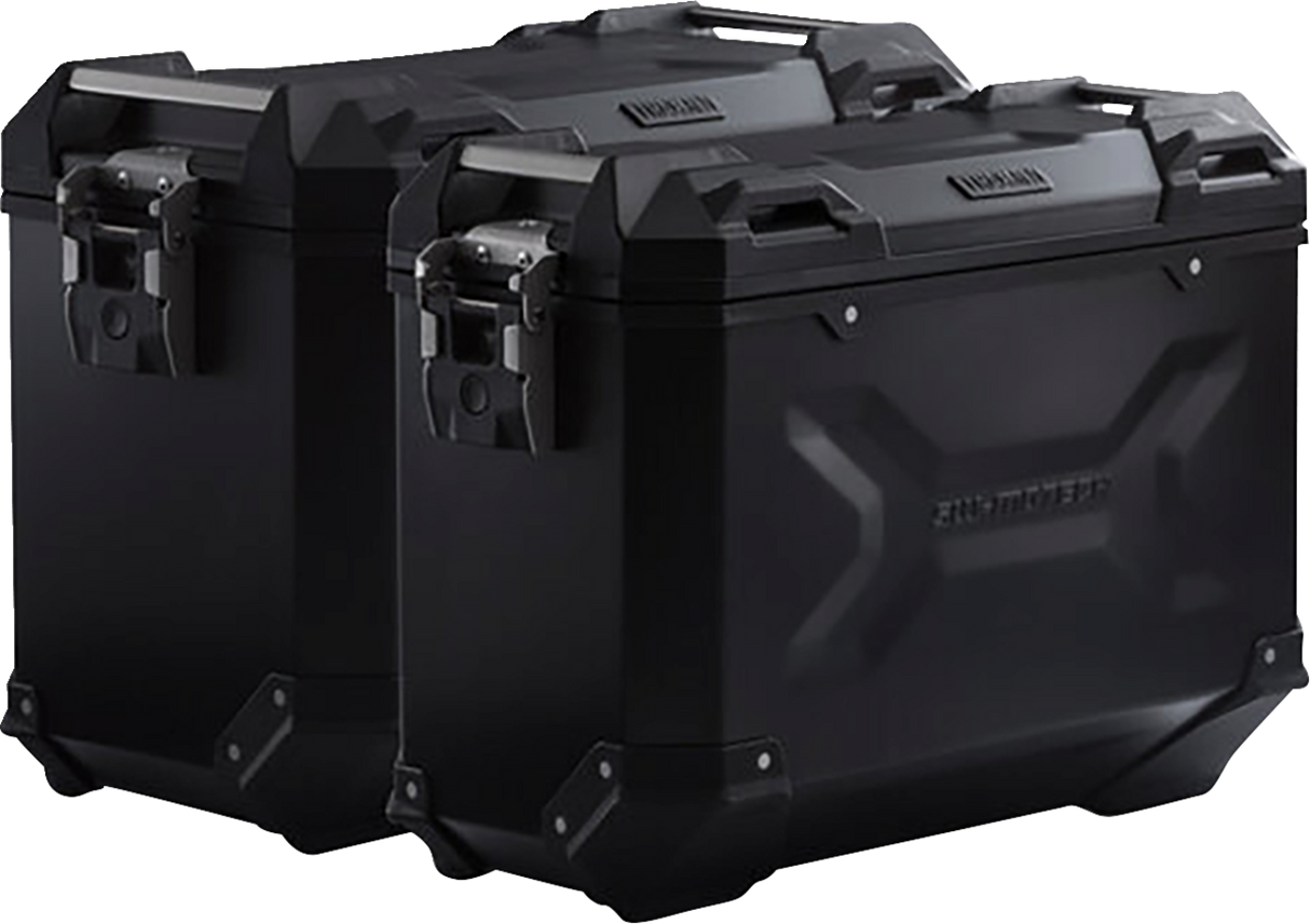 SW-MOTECH TRAX ADV Aluminum Case System - Black - BMW R 1200 GS '04-'13 KFT.07.311.70000/B