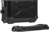 SW-MOTECH TRAX ADV Aluminum Case System - Black - Yamaha Super Tenere 1200 '12-'20 KFT.06.145.70001/B