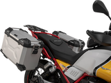 SW-MOTECH TRAX ADV Aluminum Case System - Black - Moto Guzzi V85 TT '19-'24 KFT.17.925.70000/B