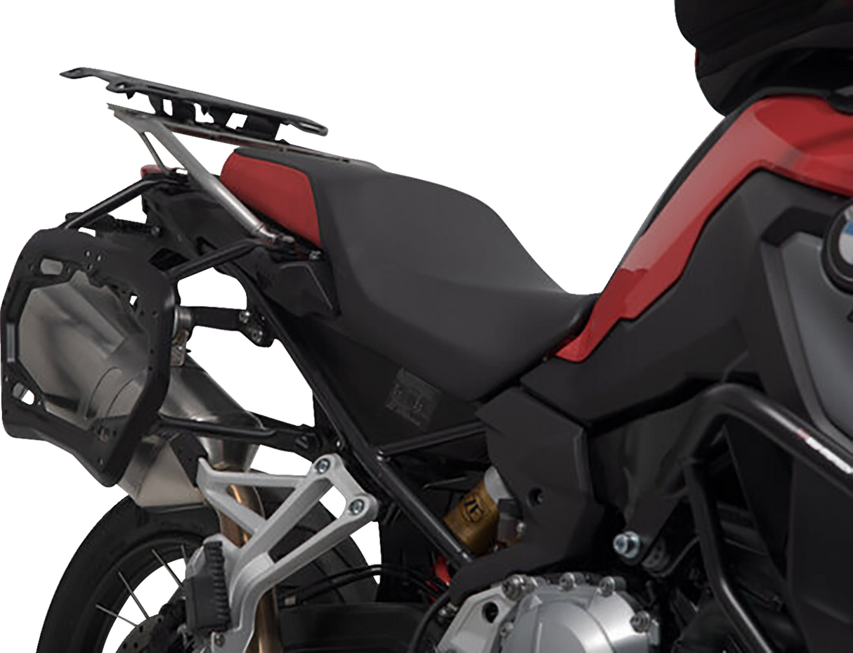 SW-MOTECH TRAX ADV Aluminum Case System - Black - BMW F 750/800/850/900 GS '18-'24 KFT.07.897.70000/B