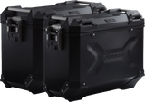 SW-MOTECH TRAX ADV Aluminum Case System - Black - Honda Africa Twin '16-'17 KFT.01.622.70001/B