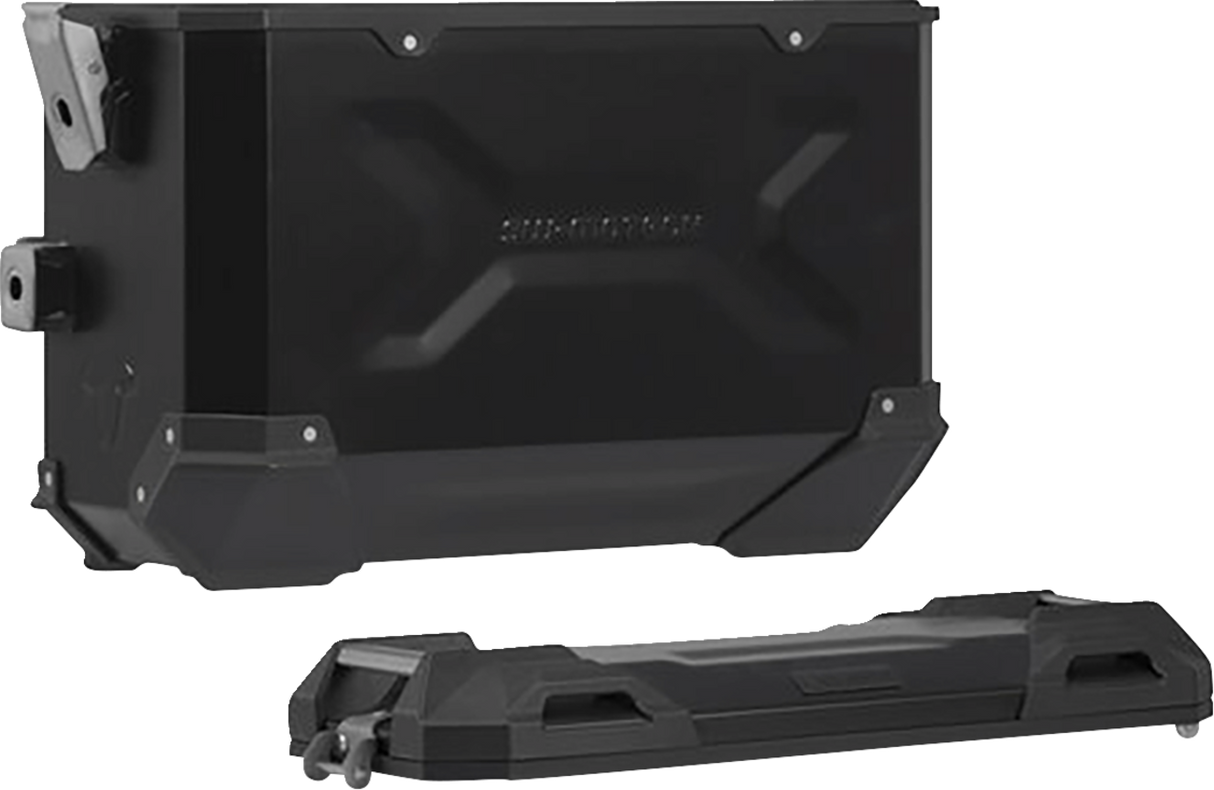 SW-MOTECH TRAX ADV Aluminum Case System - Black - Yamaha Tracer 9 GT '21-'24 KFT.06.921.70000/B